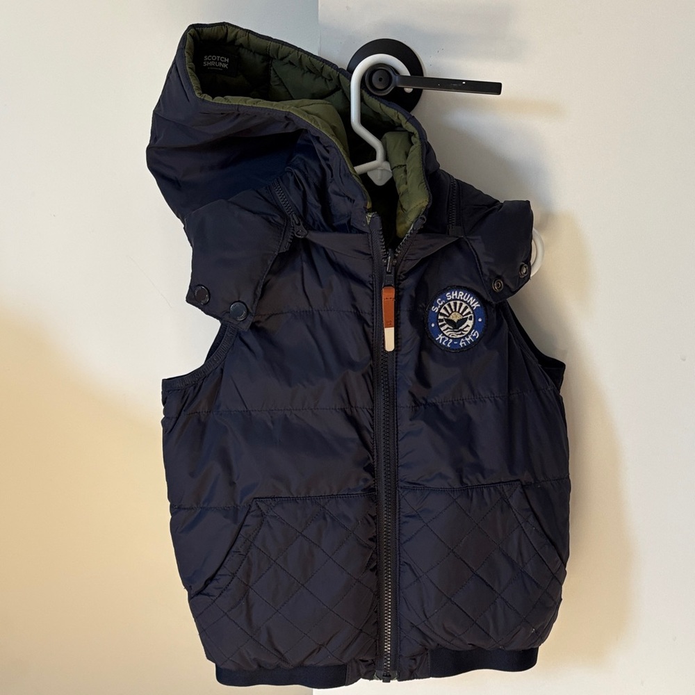Scotch Shrunk reversible puffy Vest